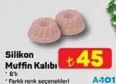 SİLİKON MUFFİN KALIBI 6'LI fiyat ve kampanya bilgisi